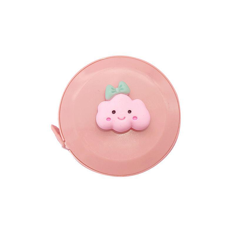 Мультяшная выдвижная рулетка: Симпатичная, удобная, многофункциональная мини-линейка для студентов