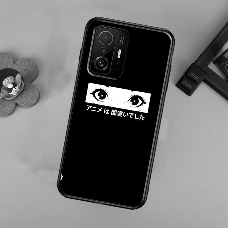 Грустный чехол в стиле японского аниме для Xiaomi POCO X7 X6 X5 X3 Pro F3 F5 F6 M6 Pro 13 14 Ultra 11T 12T 13T 14T Pro