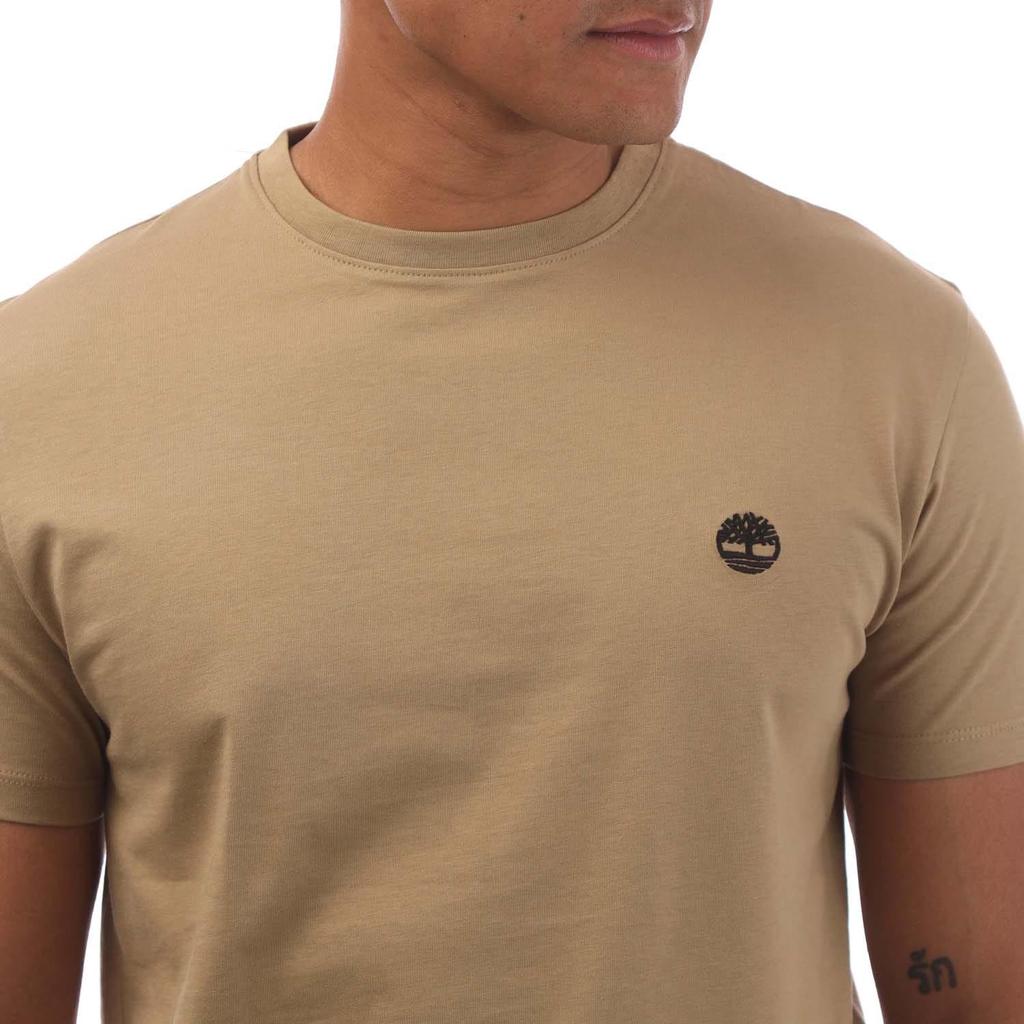 Timberland Mens Oyster River Logo T-Shirt