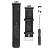 Leather Band Compatible for HUAWEI Watch FIT Replacement Watch Band Strap Bracelet WristbandsBlack