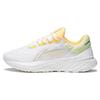 Li Ning Yue Ying 2.0 Non-Slip Shock Absorbing Durable Low-Top Running Shoes Women Sneaker White Green Orange ARHT002-1