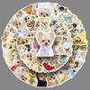 50 Sheets of Yorkie Doodle Personalised Fresh-Style Dog Creative Decorative Mobile Phone Gooka Stickers