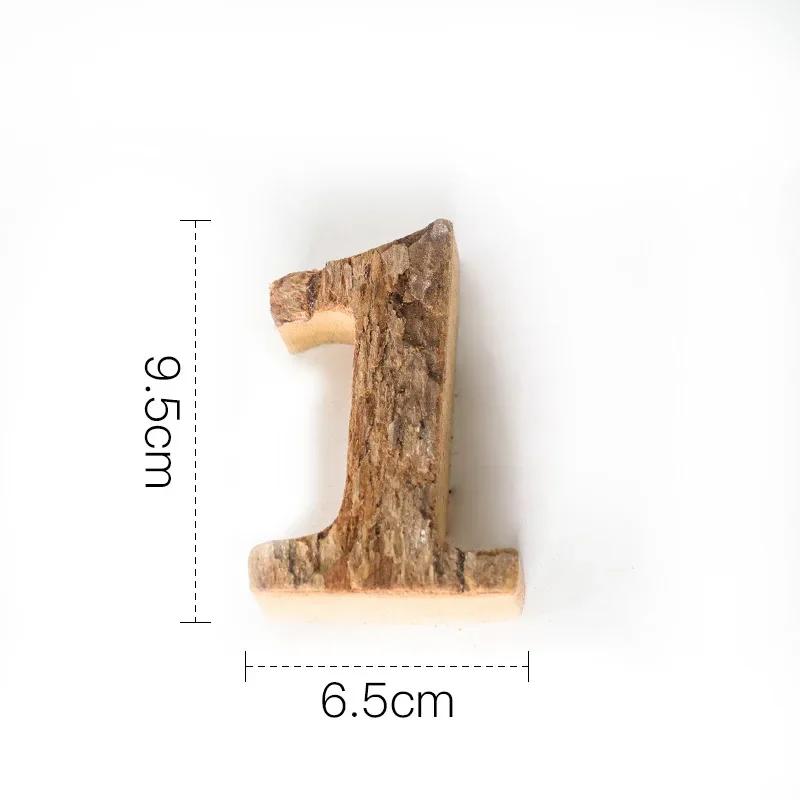 Вместе с Bark Массив дерева Ретро Деревянные Английские Буквы Алфавит Число для Кафетерия Бара Домашнее Украшение Винтажная Сделай Сам Буква