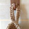 Jute Eco Teardrop Hanging Basket Hanging Wall Vegetable Fruit Baskets