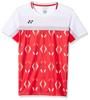 Short Sleeve Shirt Game Shirt Flash Red Japan SS To Japanese Size [Yonex] (Fit Style) Men's (639) (equivalent XS)