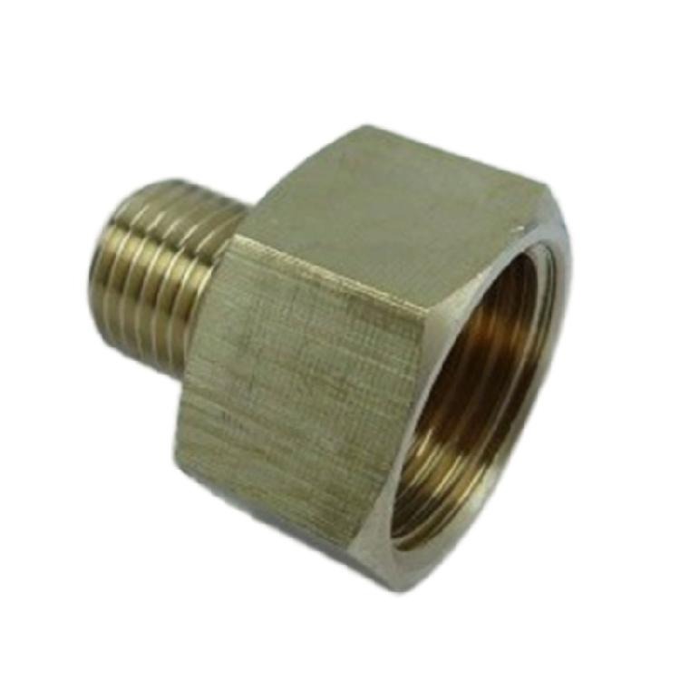 Practical Copper Gas Stove Connectors 3/8Inch 1/4Inch Left Hand Thread Adapters Convenient for Outdoor Cooking