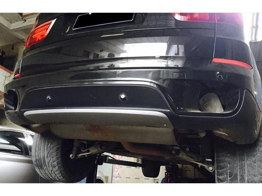 Квадратная насадка на глушитель из нержавеющей стали для BMW X5 E70 08-13