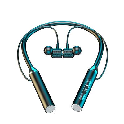 Беспроводные наушники с шейным ободом V5.2 Hifi стерео спортивная гарнитура с шейным ободом водонепроницаемые наушники для бега на открытом воздухе 098