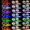 7" RGB LED Headlight, 60W High Brightness, Universal Fit for Wrangler.