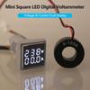Mini Square Digital Volt-ammeter Voltammeter Ammeter Voltmeter Double LED Display Voltage & Current