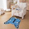 Cartoon Cute Animal Carpet Imitation Cashmere Dirt-Resistant Entrance Rug Living Room Sofa Easy to Clean Mat, Home Decor