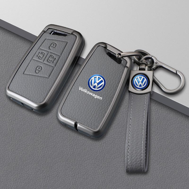 W160Zinc Alloy Car Key Case Cover Holder Shell Protection For VW Volkswagen Magotan GTE Passat B6 B7 B8 CC Auto Keychain Accessories