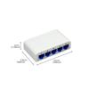 5 портов/8 портов 100 Мбит/с Ethernet Быстрый коммутатор Rj45 Многопортовый коммутатор данных Сетевой смарт-хаб Интернет Инжектор Адаптер