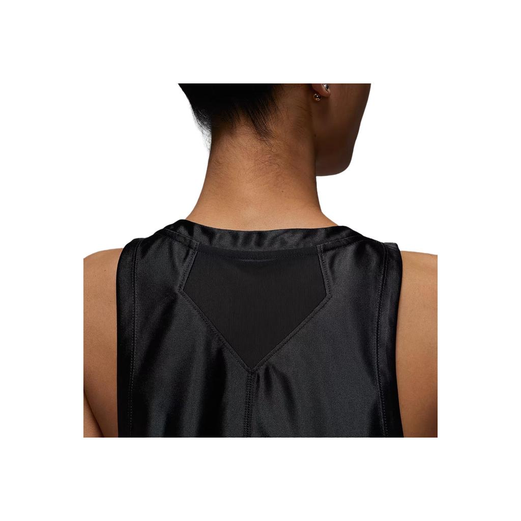 Jordan Спортивный жилет Dongdan Diamond, удобный, модный, мягкий, универсальный, с круглым вырезом, женский топ, серый, черный, овсяный HV1269-045