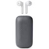 Lexon Speakerbuds Wireless Bluetooth Headphones with Speaker Gray/Grey LA127G