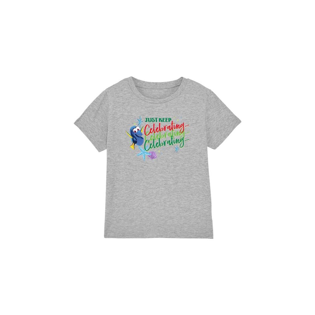 Finding Nemo Childrens/Kids Just Keep Celebrating Dory T-Shirt