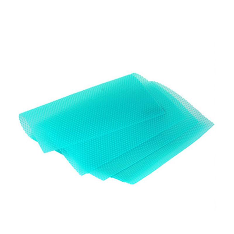 4Pcs Eva Waterproof Refrigerator Liner Mat Washable Mildew Kitchen Pad Anti-Oil Cabinet Drawer Placemat Heat-Insulat Fridge Mat
