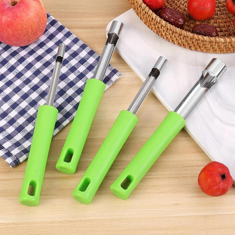 1 шт. Нержавеющая сталь Фруктовая косточковыдавливатель Финики Вишня Груша Косточковыдавливатель Удаление косточек фруктов Нож-слайсер Инструменты для фруктов и овощей