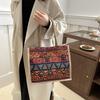 Linen Large Capacity Trendy Personality Retro Popular Women's Shoulder Portable Women's Tote Bag