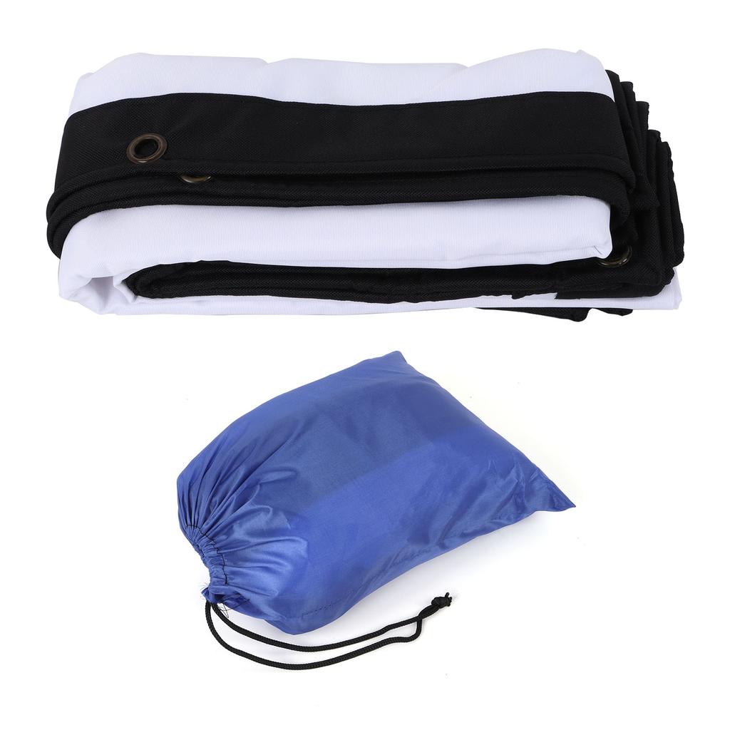 Outdoor Movie Screen 100in Foldable AntiCrease 16:9 Portable Curtain for Home Theater