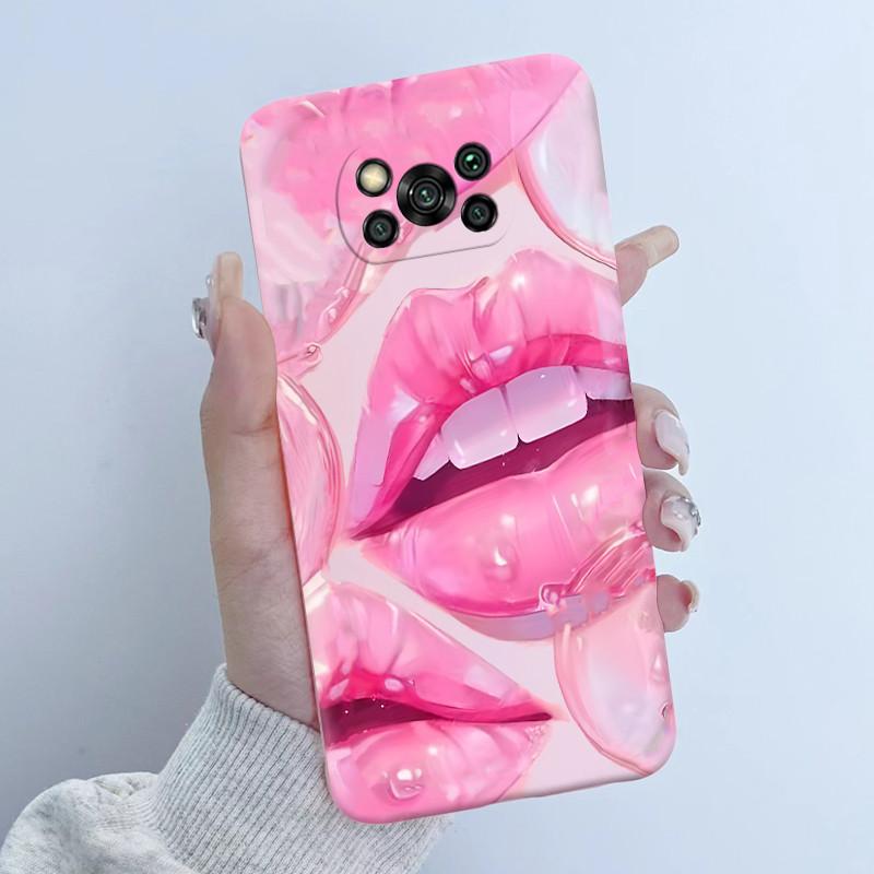 For Xiaomi Poco X3 Pro Case Flower Girls Design Soft Silicone Phone Back Cover For Xiomi PocoX3 Pro X 3 3X Poco X3 NFC Shells