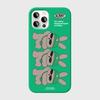 Y2K Ins Корейские Наклейки Чехол для Телефона для iPhone 17 16 15 14 13 12 11 Air Pro Max X XS XR XSMax 7 8 Plus Глянцевая Пленка Жесткий PC Чехол