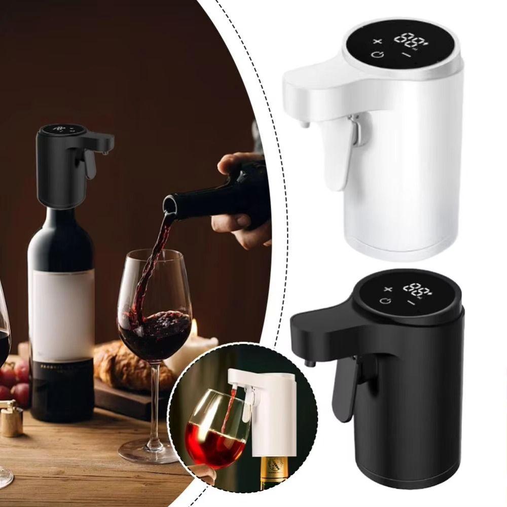 Cup Sensor Electric Liquor Pump Adjustable Flow Beverage Pourer Party Use