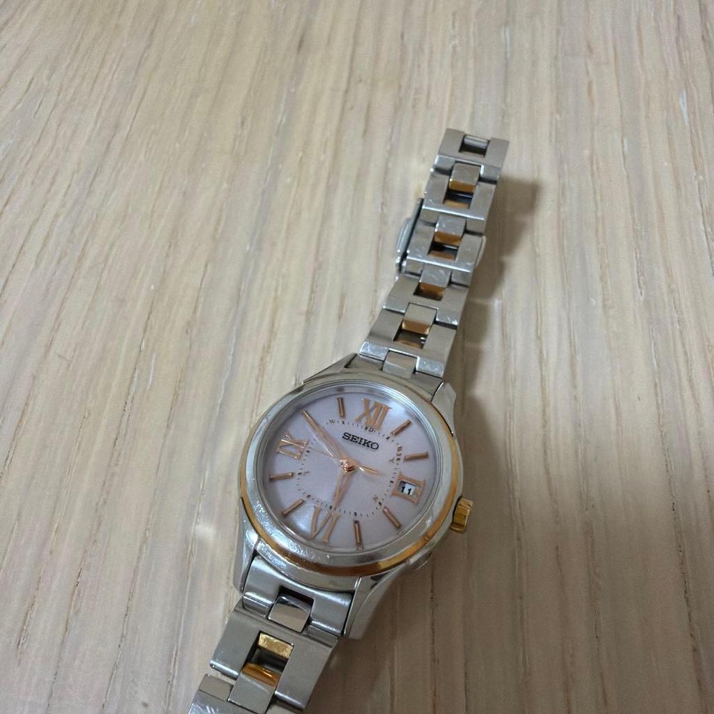 Б/у наручные часы Seiko Lukia Кварцевые Solar Радио Сапфировое стекло