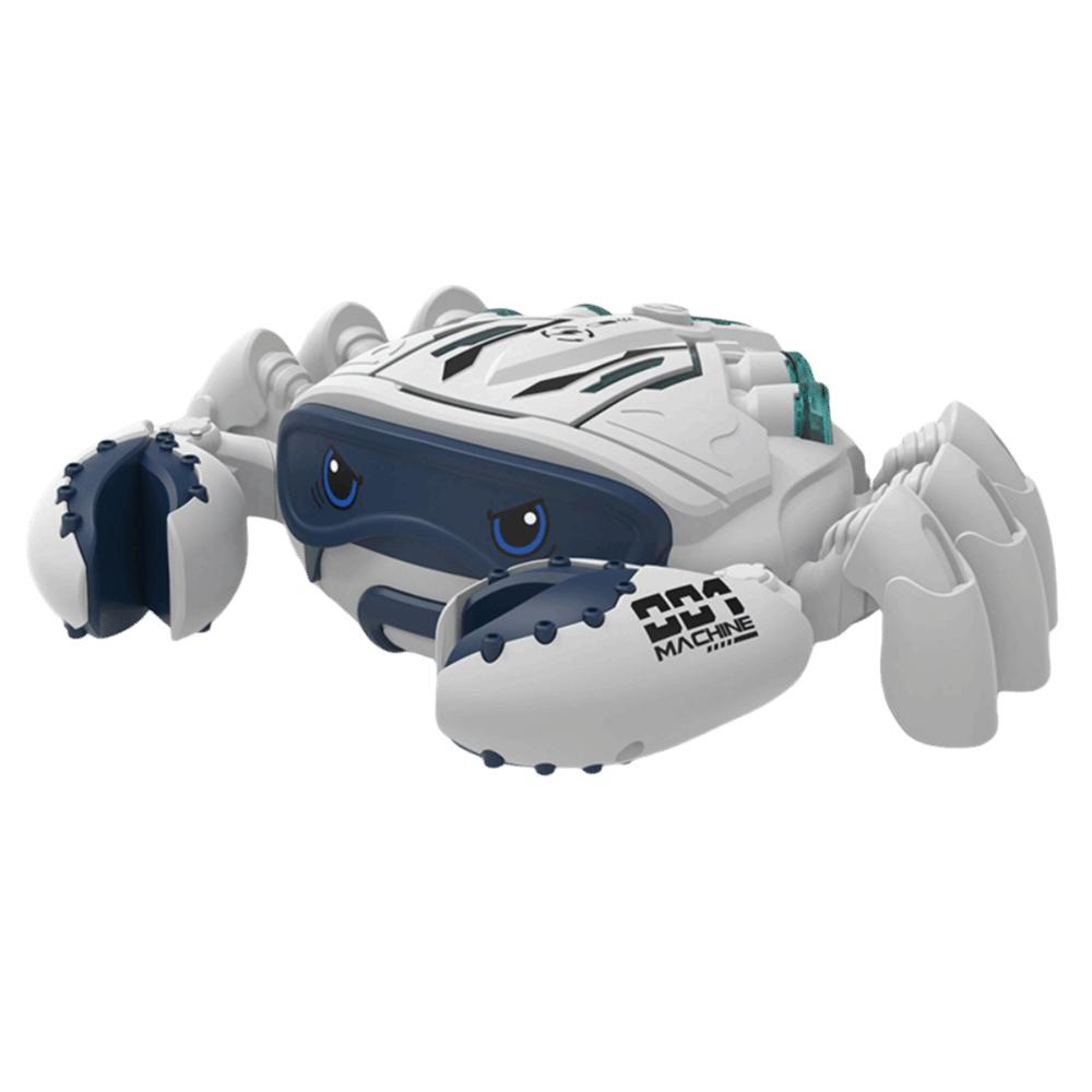 Music Light Electric Spray Crawling Crab Sound Effects Electric Shark Robotic Toy Children's Toys