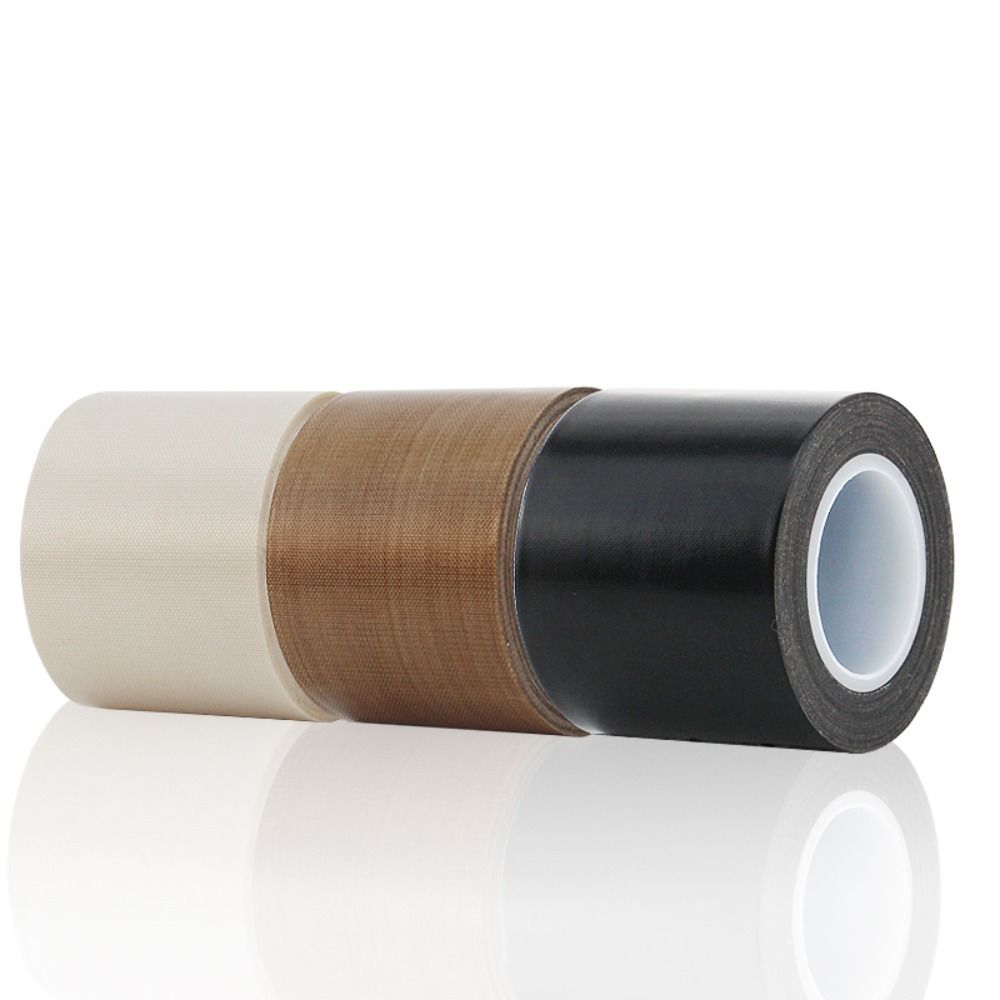 10m/Roll Wear Resistant Cloth Tape Waterproof Fiberglass Adhesive Tape PTFE Tape for Vacuum Sealer
