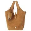 Polo Ralph Lauren Polo Play Minimalist Lazy Fashion Design Tote Bag Shopping Bag Women tote Caramel WAPOBAG03520111