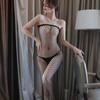 Hot Erotic Lingerie New Fishnet Bodysuits Catsuit Womens Transparent Open Crotch Clothes Sex Bodystock Sexy Body Stockings Mesh