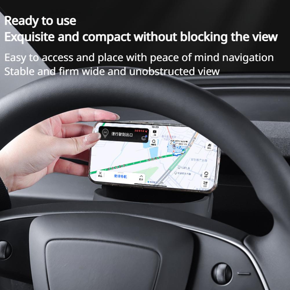 Для Tesla Tesla Highland 2024 силиконовый органайзер силиконовый держатель для телефона держатель для очков руль интерьерный аксессуар