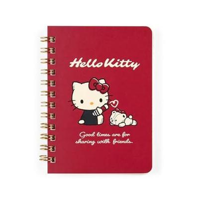 SANRIO B7 Блокнот на кольцах Hello Kitty Kitty-chan Персонаж 091529 Канцелярские товары Офисные принадлежности