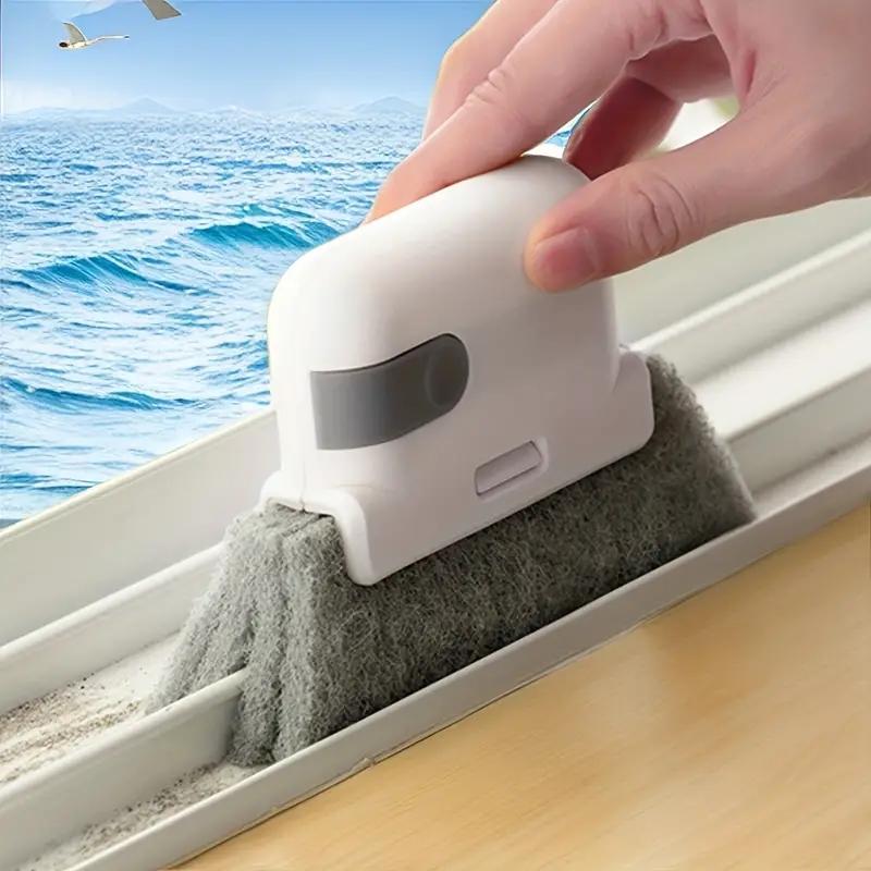 1pc Universal Window And Door Track Cleaning Brush, Easily Clean Small Gaps And Frames