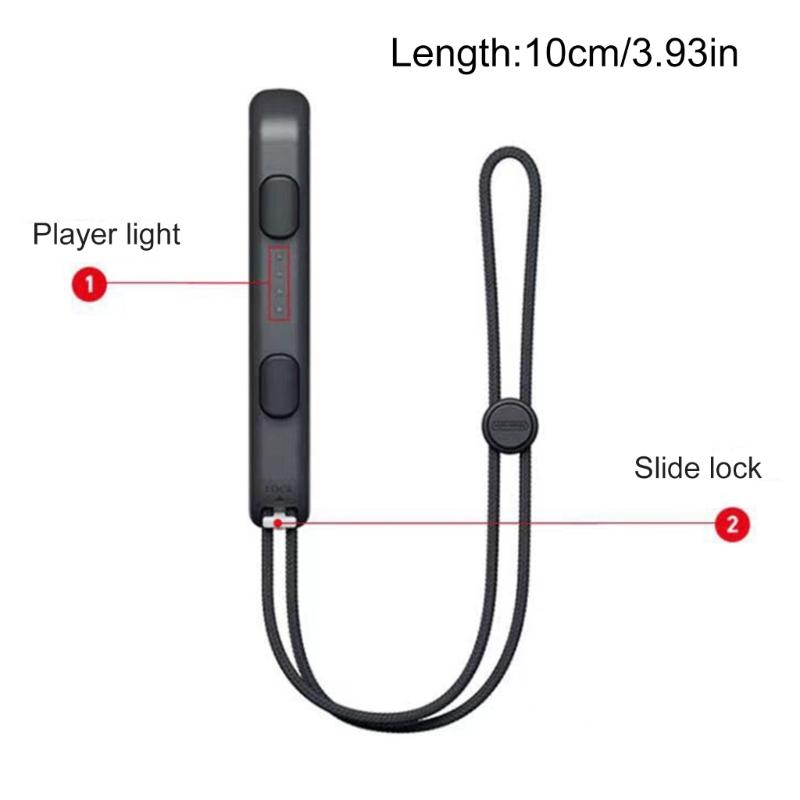 Adjustable Gamepad Wrist Straps Secure Mount Gaming Controller Lanyard Rope Fall Prevention