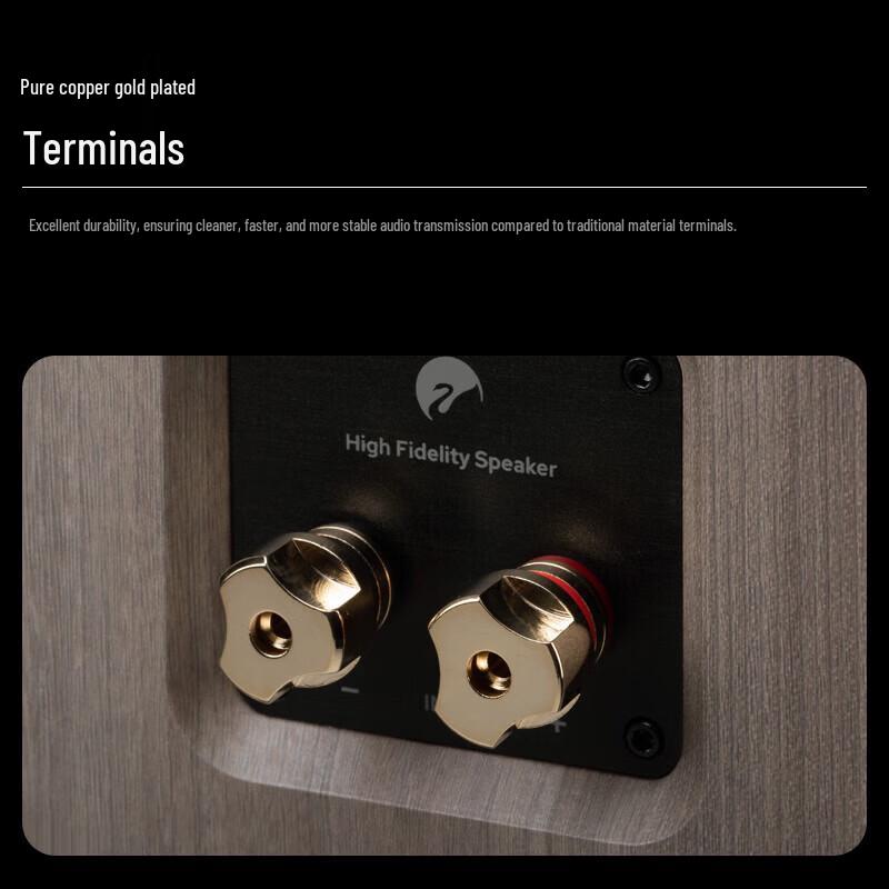 HiVi Oasis Hi-Fi Bookshelf Speaker System with Denon Amp & CD Player