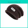 Fashion Letter Decoration Women Casual Knitted Hat For Autumn And Winter