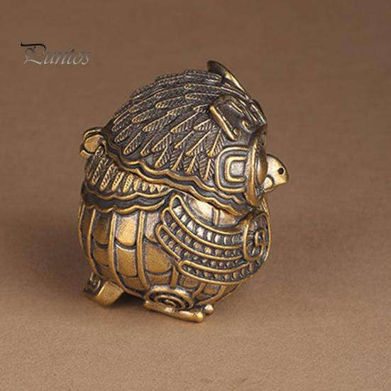 Винтажная фигурка совы, мини-курильница в виде совы с крышкой, коллекционное украшение в виде совы для дома, гостиной, офиса, стола, книжной полки, декор