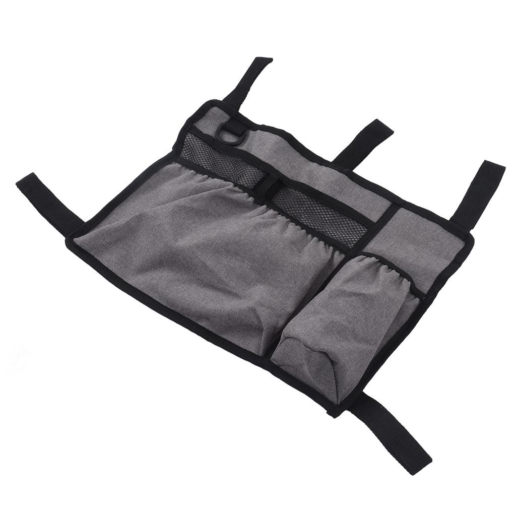 Multi Pocket Oxford Cloth Walker Storage Bag Wheelchair Side Hanging Storage Bag Walker Basket Bag