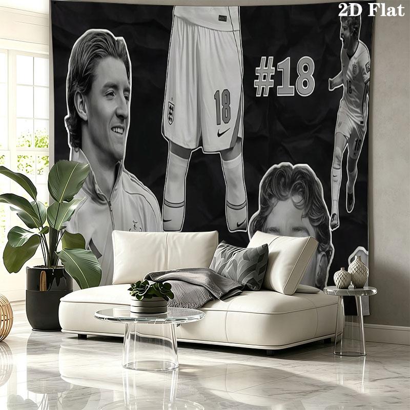 Anthony Wall tapestry, aesthetic printed fabric blanket, suitable for bedroom, living room, and home decor.