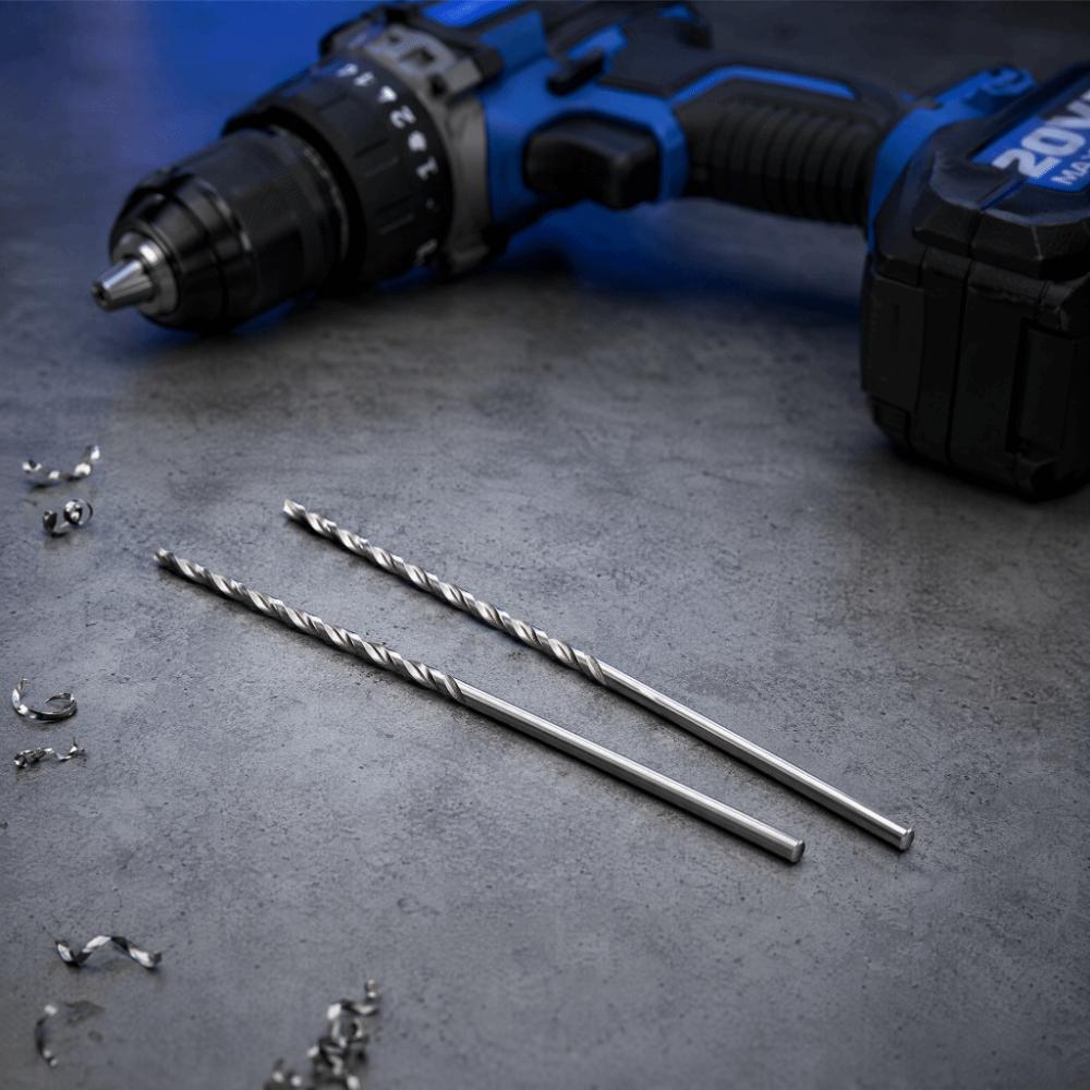 2pcs HSS Material Auger Drill Bit 3mm Diameter Extra Long Drill Bit Twist Drill Bit For Woodworking