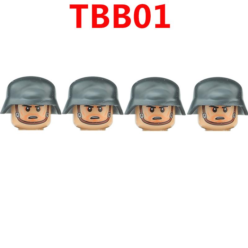 Вторая Мировая Война Военные Немецкие Солдаты Фигурки Строительные Блоки Армия Пехотинец Воин Артиллерист Броня Пушка Оружие Кирпичики Игрушки Для Детей