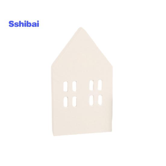 Ремесло из дерева Экологически чистый уникальный дизайн Без сбоев в скандинавском стиле Миниатюрный рождественский декор Хорошая текстура Маленький дом Деревянное ремесло Хозяйственные товары