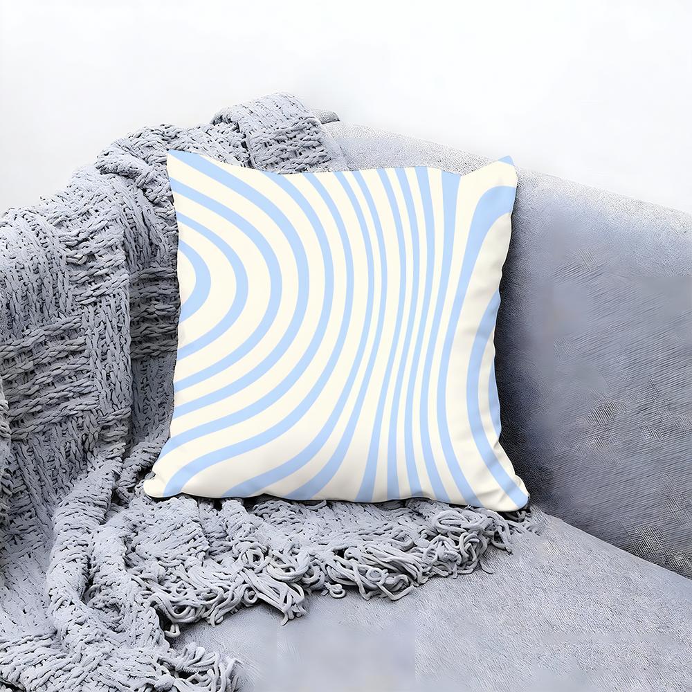 Cute Zebra Pattern Print Cushion Cover Premium Comfort Reversible Pillow Cove Two in One Design for Any Room Car Interior