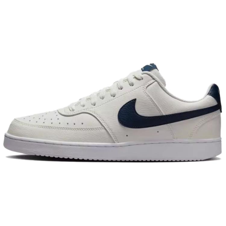 Nike Court Vision Low Sail White Armory Navy Sneakers HQ4867-101