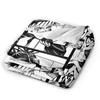 Choso Blanket Cover Flannel Kaisens Anime Lightweight Thin Throw Blanket for Car Sofa Couch Bed Rug