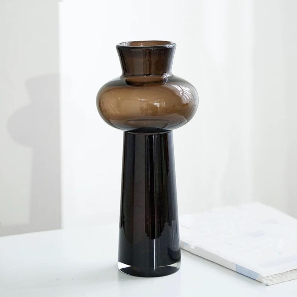 Thicken Hydroponic Vase Vintage Floral Vases European Style Plant Pot Office Decor