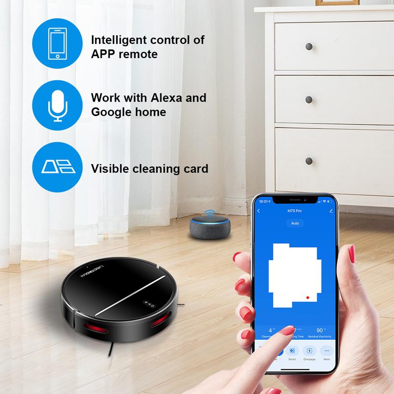 Робот-пылесос Liectroux M7S Pro