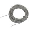 Uxcell Thermocouple Probe Cable K Type Couple Wire 30M Length Width Coil Silver Tone 1 Piece 2.5mm